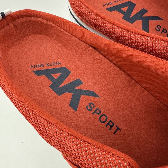 Anne Klein AK Sport Women's Guard less Slip-on Shoes Sneaker Red Size 8.5 NWB - Picture 3 of 9